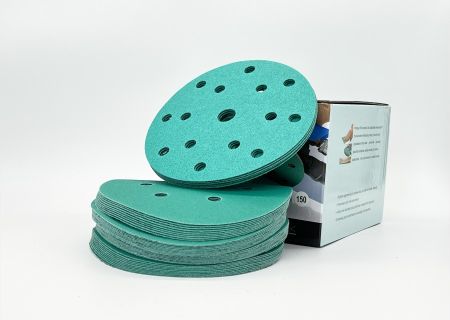 SG380 Abrasive Green Zirconia Film Disc