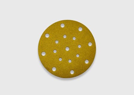 Aluminum Oxide Abrasive Gold Paper Disc