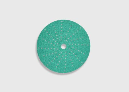 Dustless SG380 Abrasive Green Zirconia Film Disc